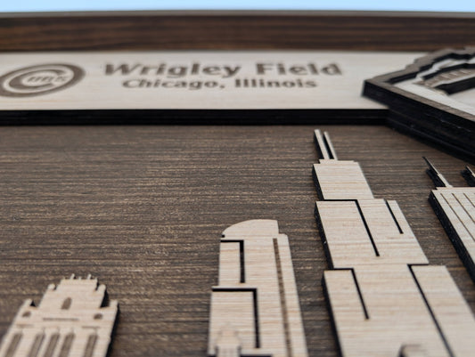 Chicago Baseball Wall Art