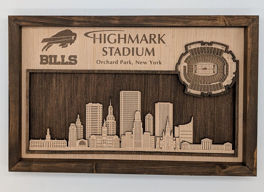 Buffalo Football Wall Art
