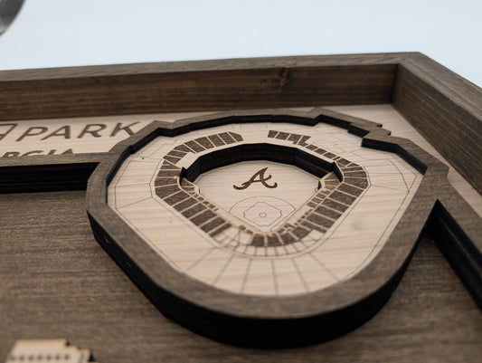 Atlanta Baseball Wall Art