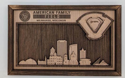 Milwaukee Baseball Wall Art