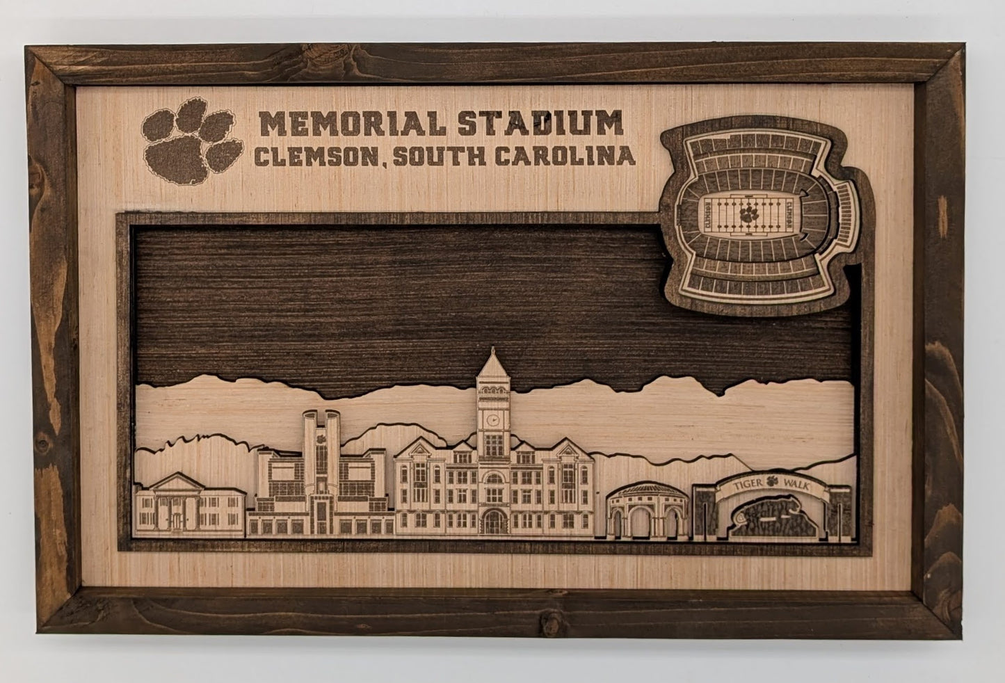 Clemson Football Wall Art