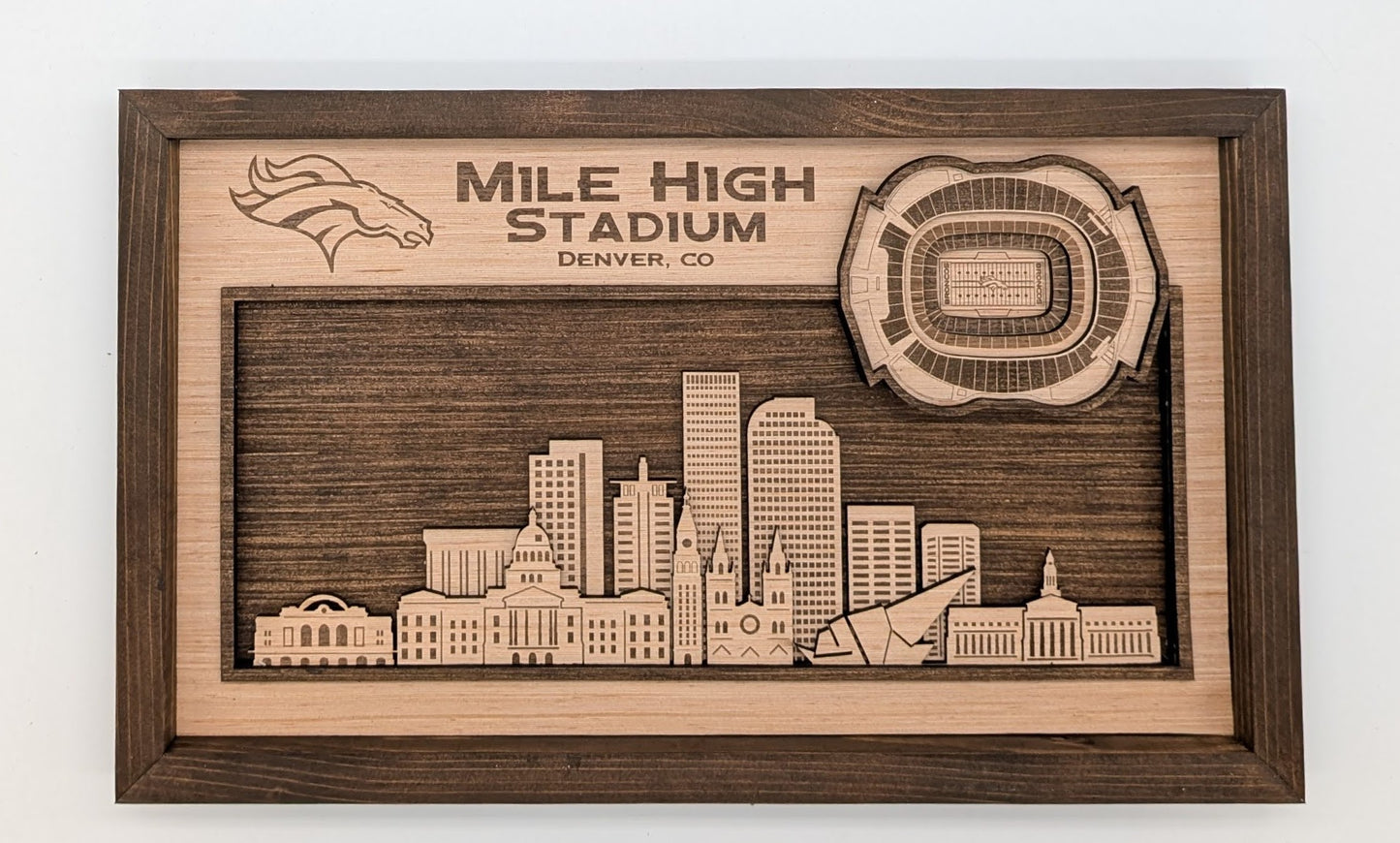 Denver Football Wall Art