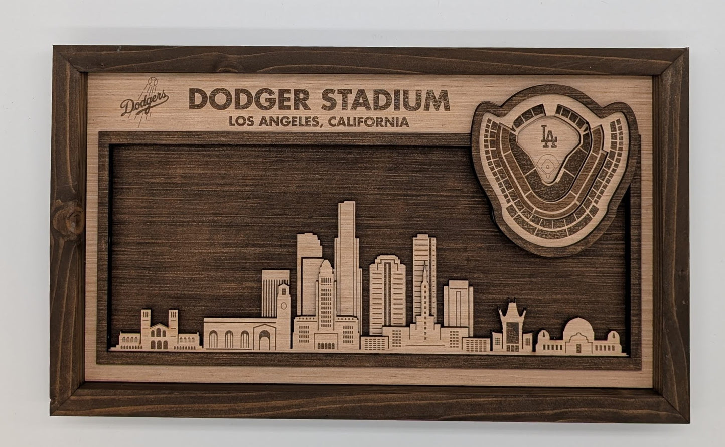 Los Angeles Baseball Wall Art