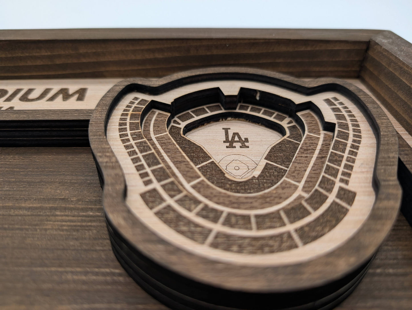 Los Angeles Baseball Wall Art