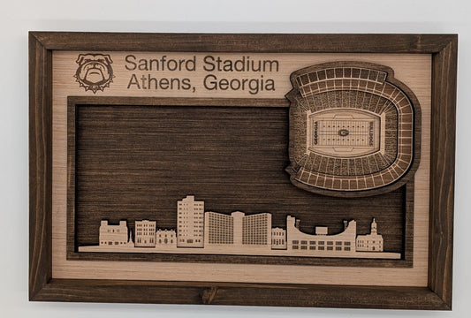 Georgia Football Wall Art