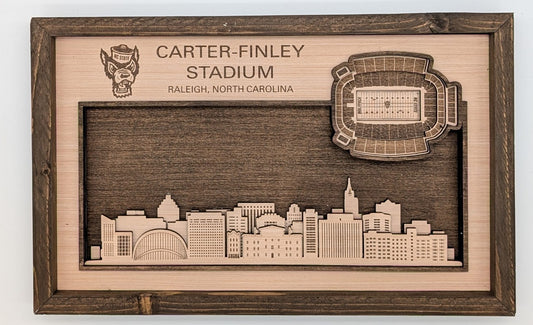 NC State Football Wall Art