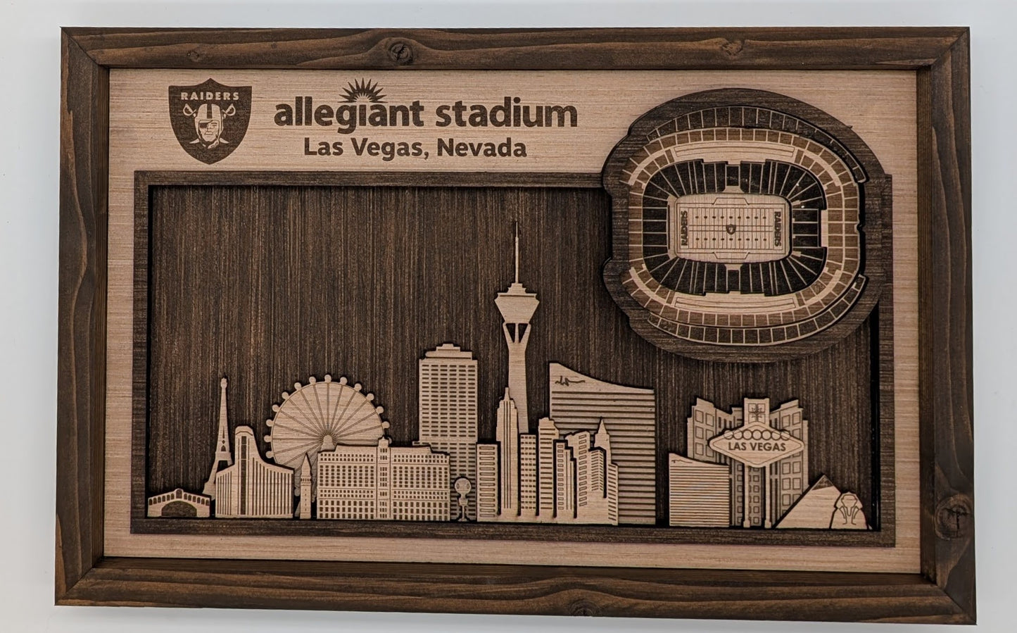 Las Vegas Football Wall Art