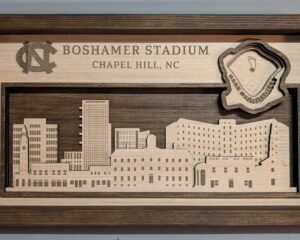 North Carolina Baseball Wall Art