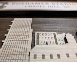 North Carolina Baseball Wall Art