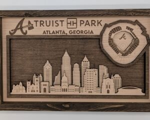 Atlanta Baseball Wall Art