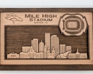 Denver Football Wall Art