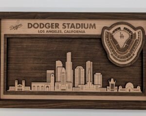 Los Angeles Baseball Wall Art