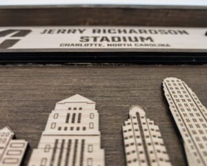 Charlotte Football Wall Art