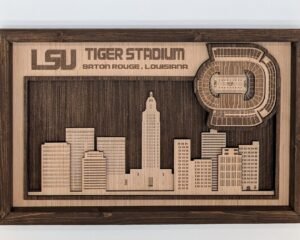 LSU Football Wall Art