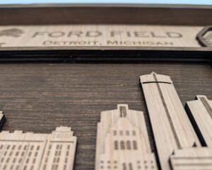 Detroit Football Wall Art