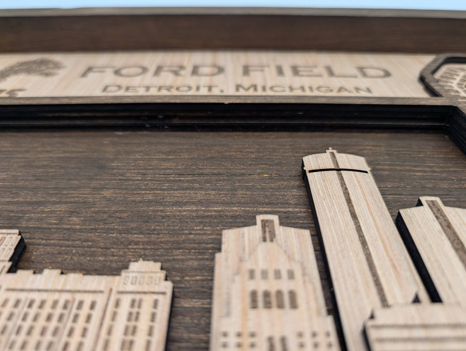 Detroit Football Wall Art - Image 2