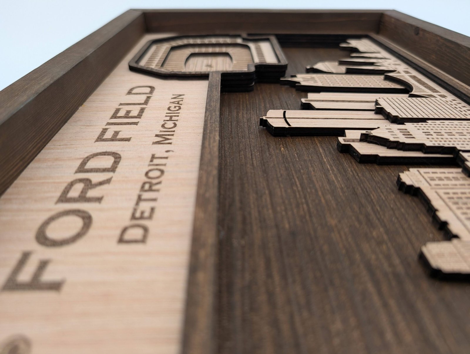 Detroit Football Wall Art - Image 3