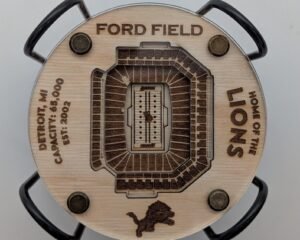 Detroit Football Coasters