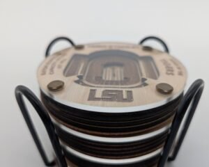 LSU Football Coasters