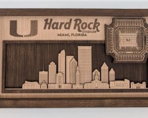 Miami Football Wall Art