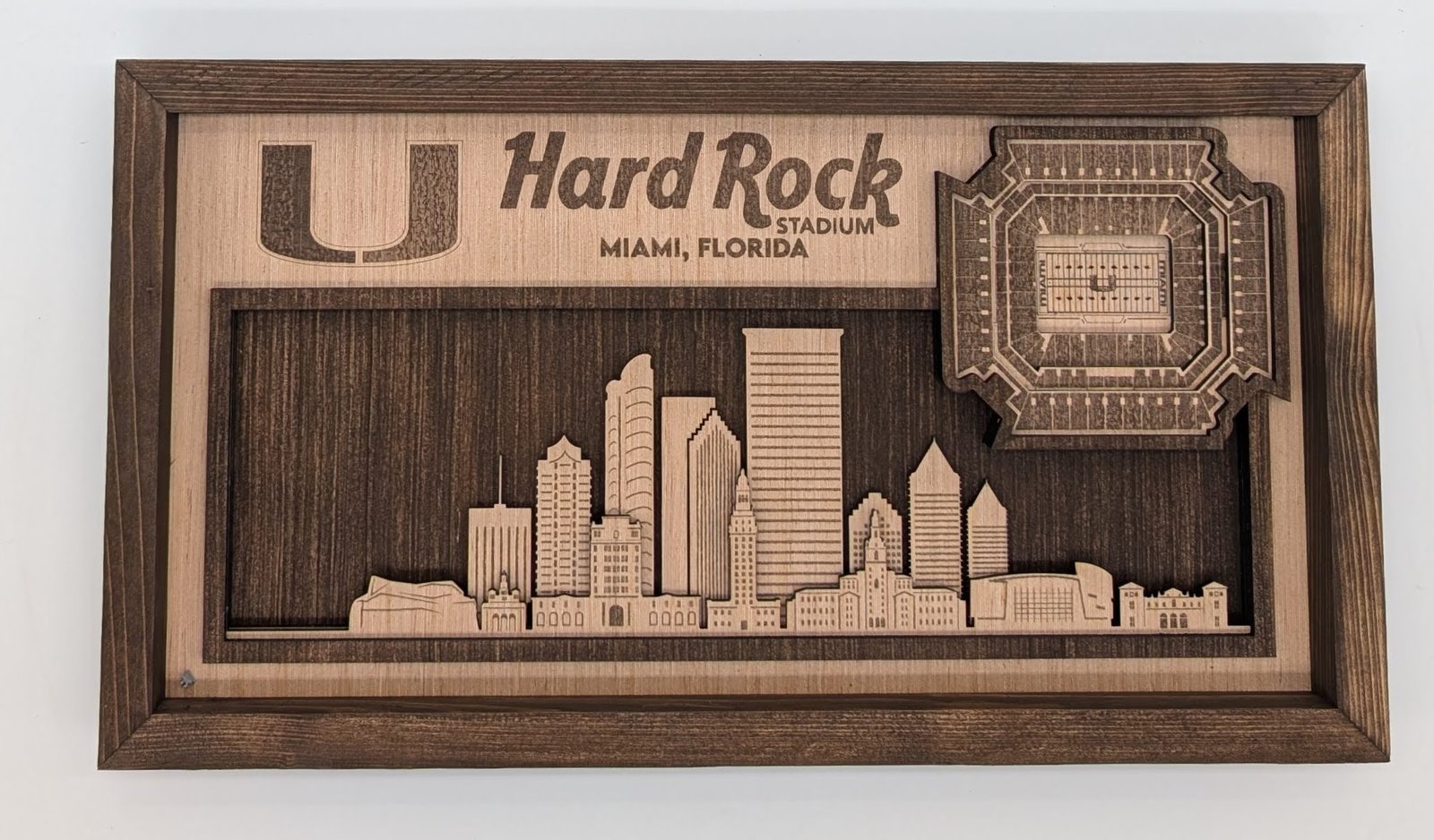 Miami Football Wall Art