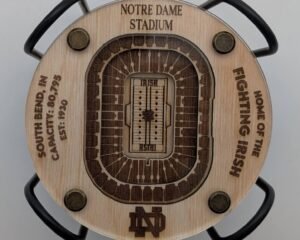Notre Dame Football Coasters