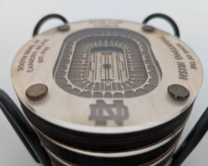 Notre Dame Football Coasters