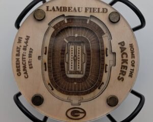 Green Bay Football Coasters