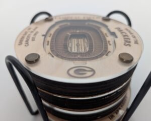 Green Bay Football Coasters