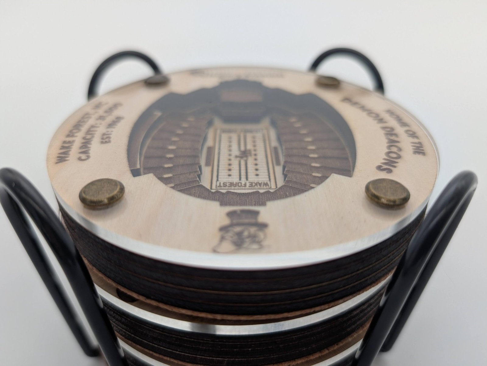 Wake Forest Football Coasters - Image 2