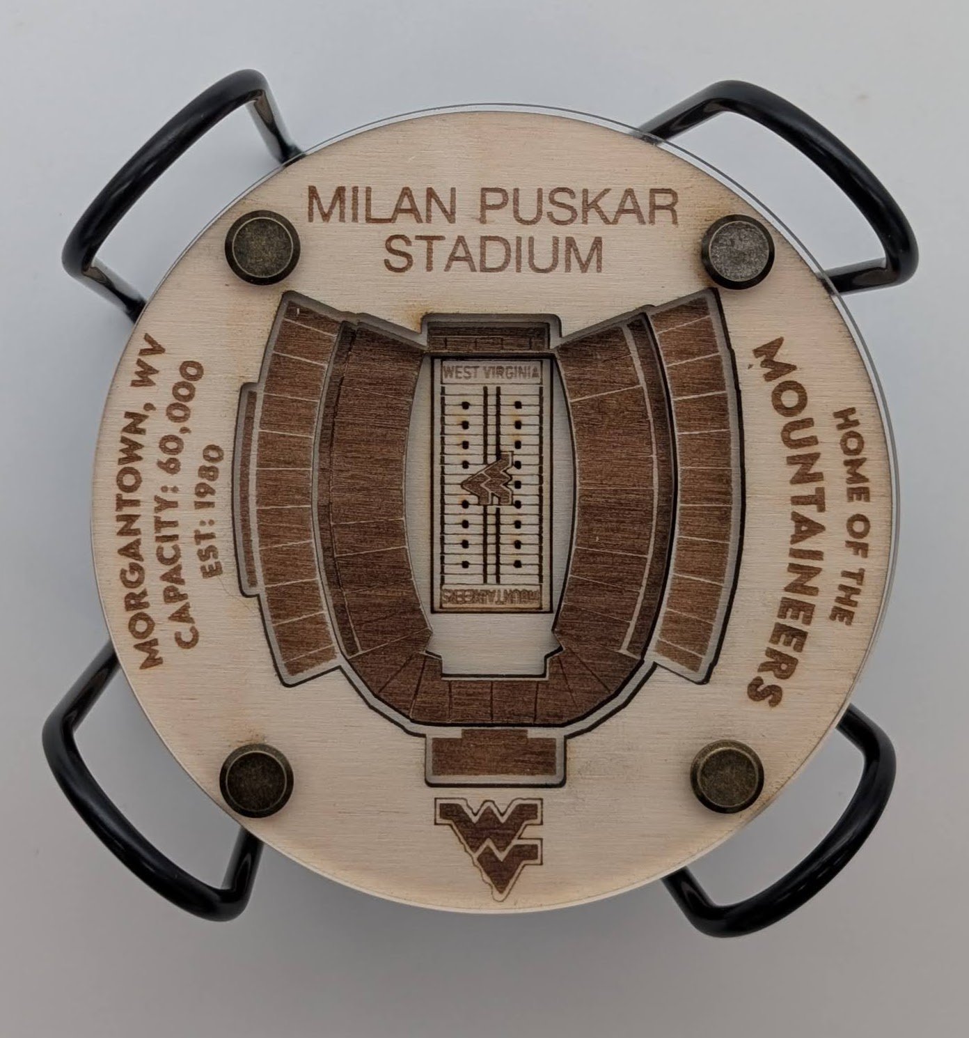 West Virginia Football Coasters